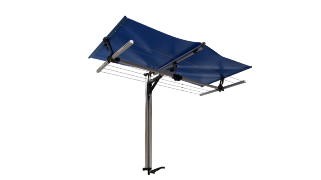 Tendedero elevable con toldo magor