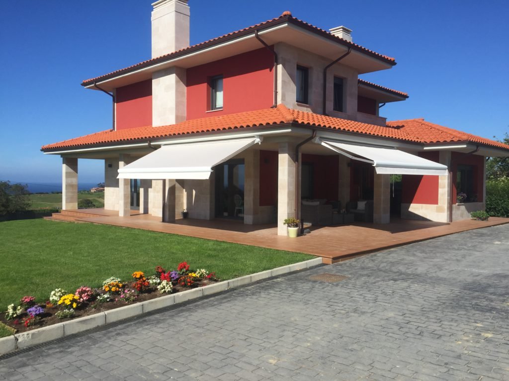 toldos cofre en gijón vista obra terminada